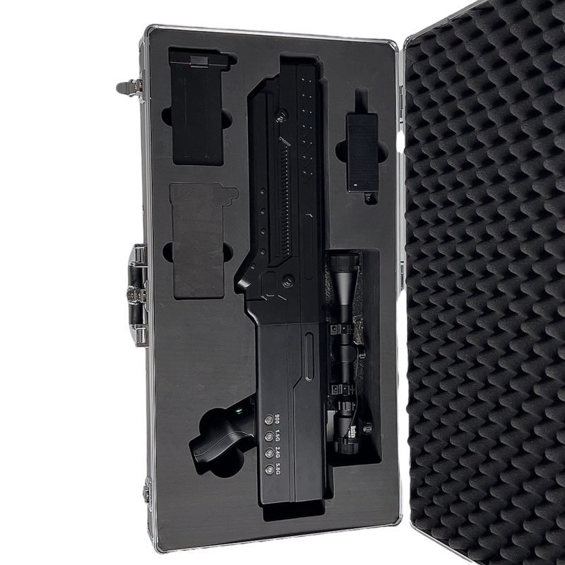  东方手持便携式枪型低空防御反制四通道B型