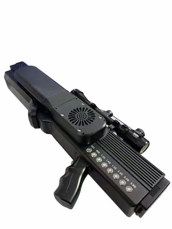  东方手持便携式枪型低空防御反制八通道